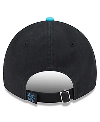 New Era Men's Black/Pink Miami Marlins 2025 City Connect 9TWENTY Adjustable Hat