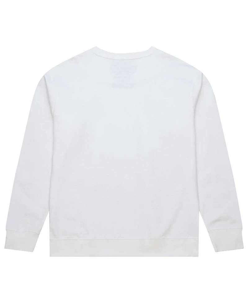 Mitchell & Ness x Bud Light Men's White Pittsburgh Steelers The Crest Pullover Sweatshirt