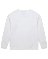 Mitchell & Ness x Bud Light Men's White Pittsburgh Steelers The Crest Pullover Sweatshirt