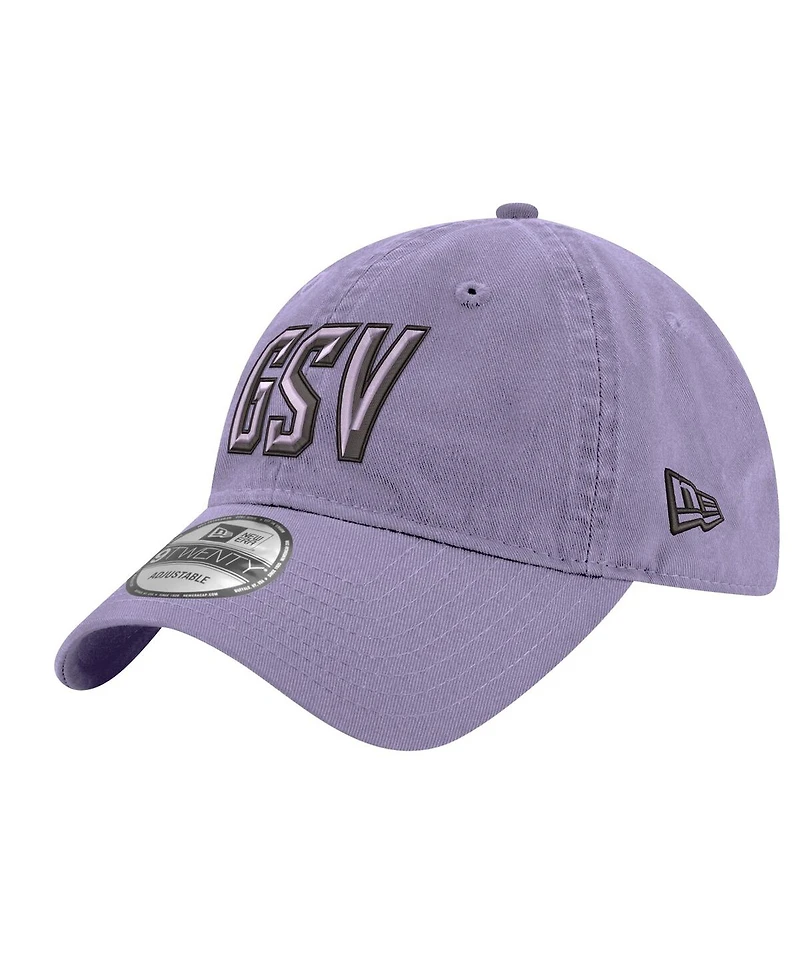 New Era Men's and Women's Violet Golden State Valkyries Core 9TWENTY Adjustable Hat