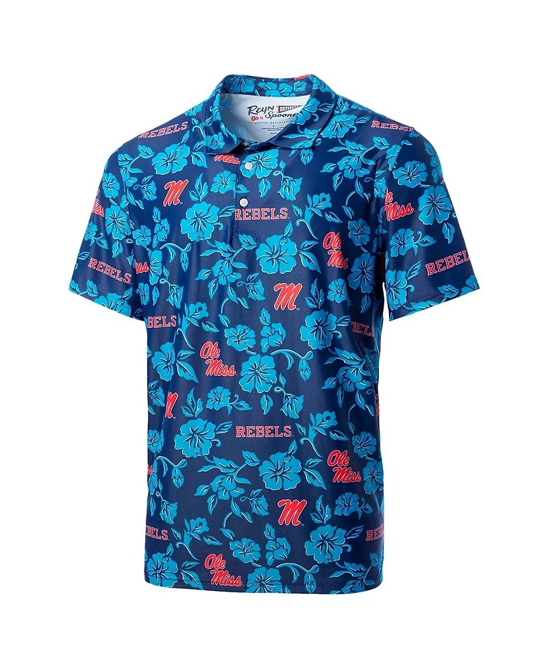 Reyn Spooner Men's Navy Ole Miss Rebels Performance Polo Shirt
