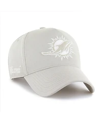 '47 Brand Men's Cream Miami Dolphins Foundation Offside Adjustable Hat