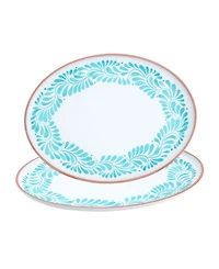Infuse Melamine Oval Platters, Set of 2