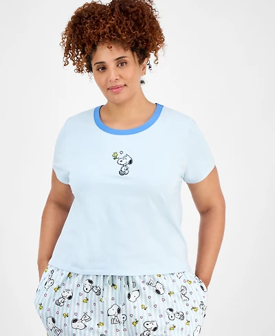 Love Tribe Trendy Plus Snoopy-Graphic Baby T-Shirt
