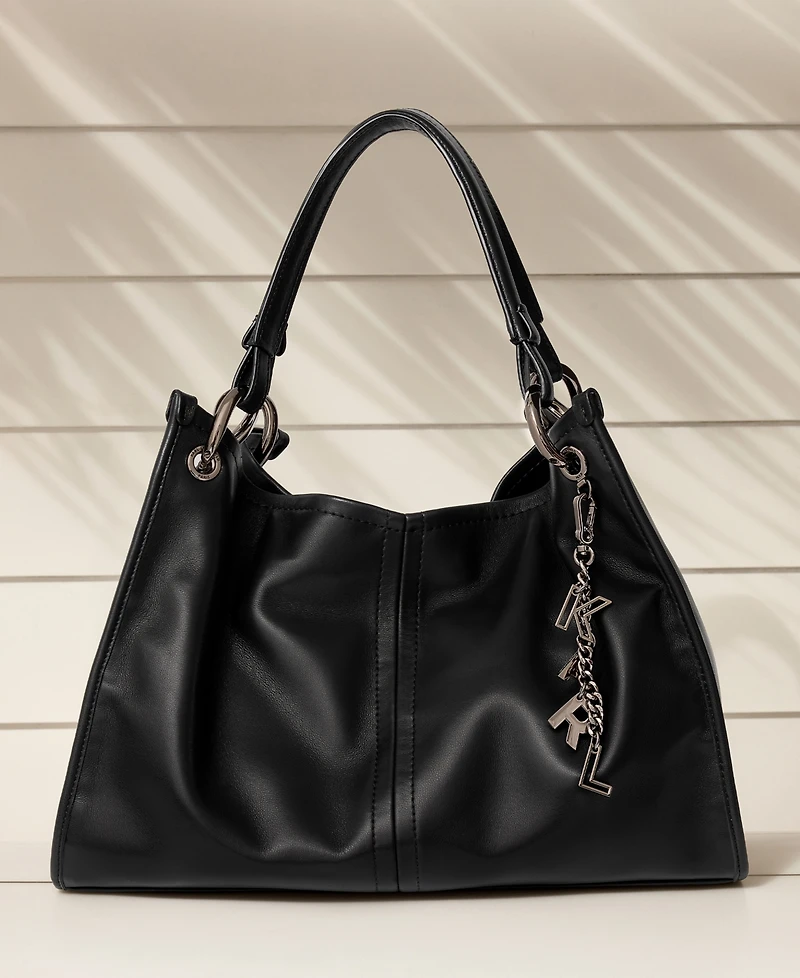 Karl Lagerfeld Paris Luciene Leather Tote Bag