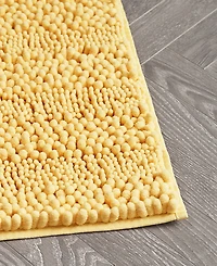 Laura Ashley Astor Chenille Bath Mat, 24" x 60"