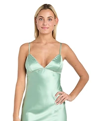 Morgan & Company Juniors' Embellished V-Neck Sleeveless Gown