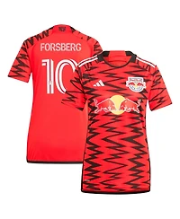 Adidas Women's Emil Forsberg Red New York Bulls 2024 Legacy Replica Player Jersey