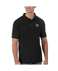 Antigua Men's Black Army Knights Legacy Pique Polo Shirt