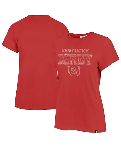 '47 Brand Women's Red Kentucky Derby Frankie T-Shirt