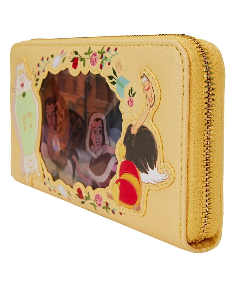 Loungefly Beauty And the Beast Lenticular Wristlet