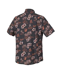 Reyn Spooner Men's Black Baltimore Orioles Kekai Performance Button-Up Shirt