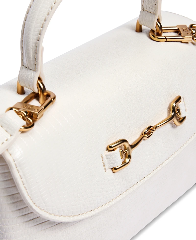 Sam Edelman Loraine Lizard Embossed Top Handle Bag
