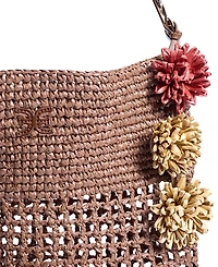 Sam Edelman Marcie Open Weave Raffia Bucket Bag
