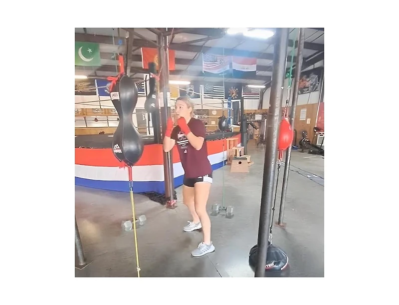 Double Double End Bag: Unmatched Rebounds, Form Enhancement, for Elite Training Excellence in Boxing Performance