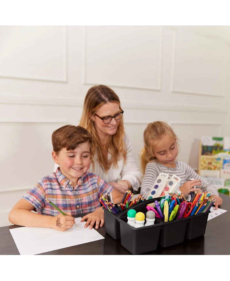 ECR4Kids 6-Compartment Large Caddy, 6-Pack