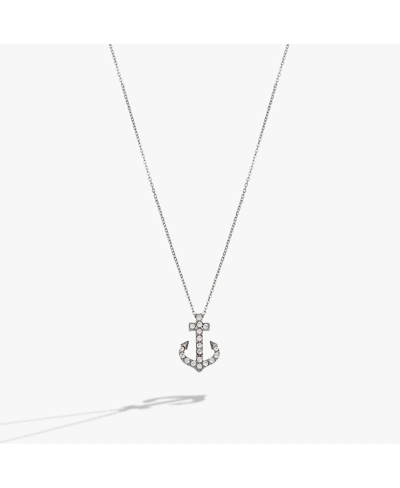 Alex and Ani Pave Anchor Pendant