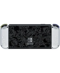 Nintendo Switch Oled Console Splatoon 3 Special Edition with MightySkins Console and Controller Skin Voucher