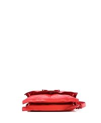 Pre-Owned Salvatore Ferragamo Small Viva Bow Flap Bag Leather