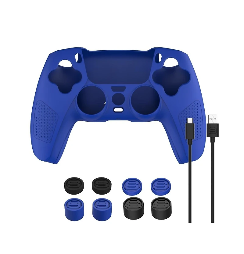 Sony Playstation 5 Slim Digital with Extra Chroma Pearl Controller, Gamer Starter Kit and MightySkins Decal Voucher + 2 Year Cps Extended Warranty