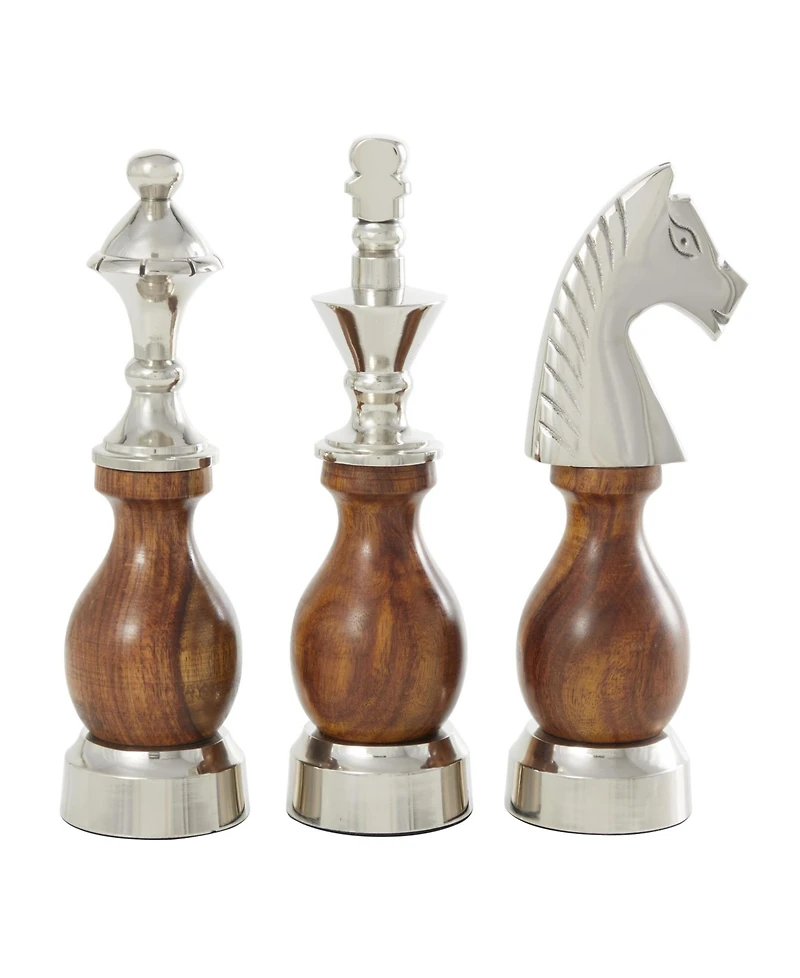 Rosemary Lane Traditional Sculpture, Set of 3
