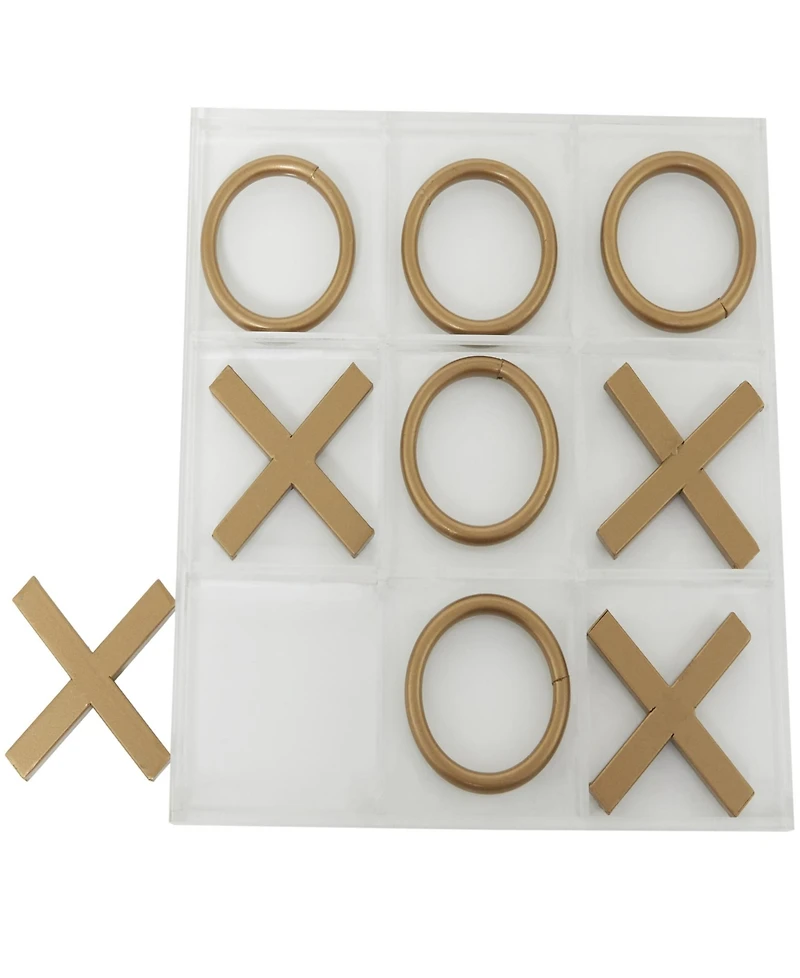 Rosemary Lane Glam Acrylic Game Set, 5"