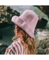 Bloom Crochet Sun Hat In Lilac Purple