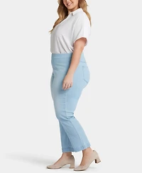 Nydj Plus Bailey Relaxed Ankle Pull On Jeans
