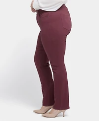 Nydj Plus Marilyn Straight Pull On Jeans