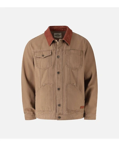 Thorogood Big & Tall Men's Stone Wash Canvas Trucker Jacket