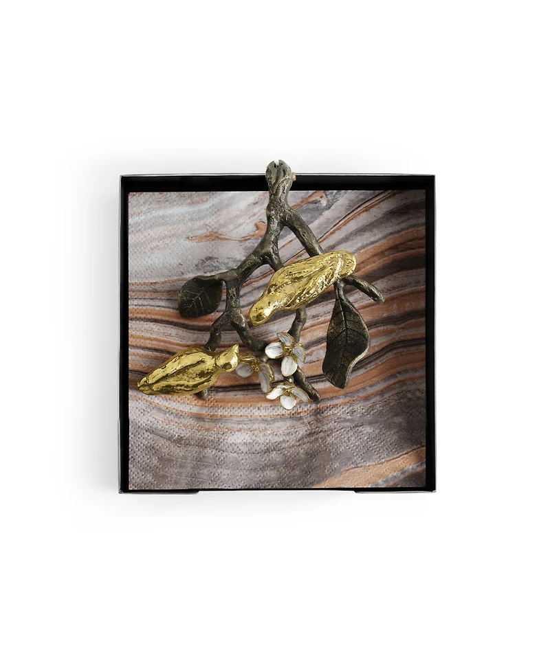 Michael Aram Lovebirds Cocktail Napkin Holder