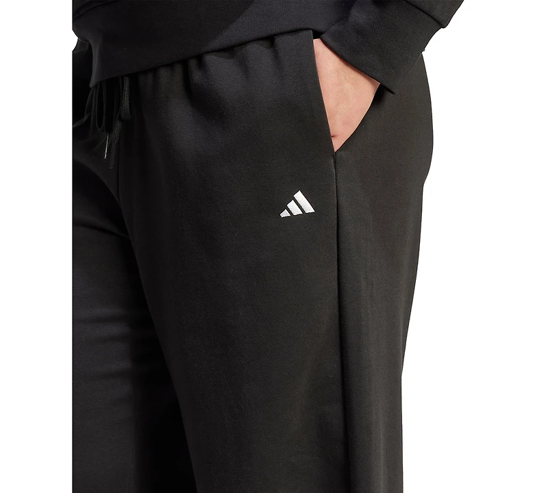 adidas Plus Essentials Fleece Mid-Rise Sweatpants