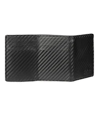 Kenneth Cole Reaction Men's Rfid Magnetic Carbon Fiber Z-Fold Trifold Wallet