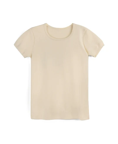 Mightly Girls Fair Trade Organic Cotton Ribbed Scoop Neck Tee