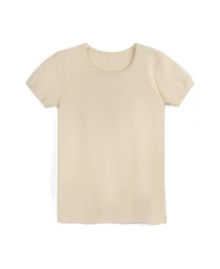 Mightly Girls Fair Trade Organic Cotton Ribbed Scoop Neck Tee