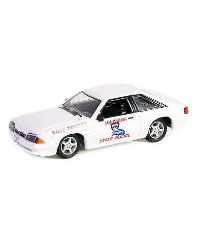 1/64 1993 Ford Mustang Ssp, Louisiana State Police Hot Pursuit Series 45 43030-c