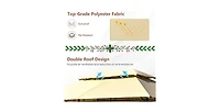 10 Feet x 13 Feet Tent Canopy Shelter with Removable Netting Sidewall