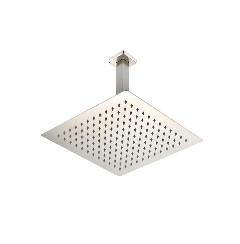 Rainsken Ceiling Mounted Shower System Combo Set with Handheld and 10"Shower head
