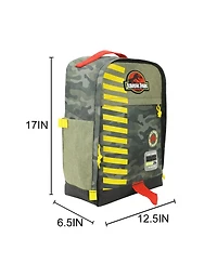 Jurassic Park Logo 16" Tan & Camo Backpack