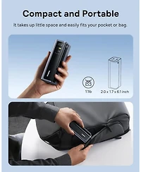 Baseus 145W Power Bank, 20,800mAh 4-Port Laptop Portable Charger (77Wh), Pd Fast Charging Battery Pack with Digital Display for MacBook, iPhone 16/15/