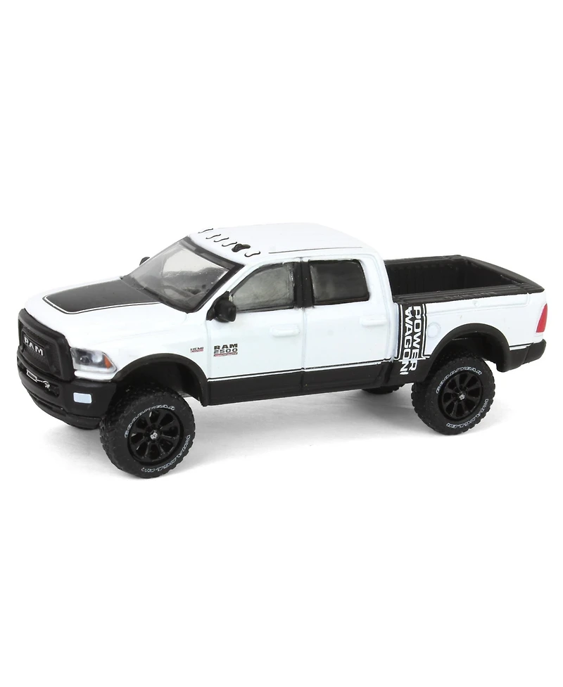 1/64 Lifted 2017 Ram 2500 Power Wagon Pickup Truck White Exclusive