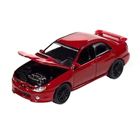 1/64 2006 Subaru Impreza Wrx Red Mecum Johnny Lightning Storage Tin JLCT015-A2