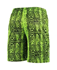 New Era Men's Neon Green Bay Packers Summer Pop Shorts
