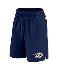 Fanatics Men's Navy Nashville Predators Authentic Pro Tech Shorts