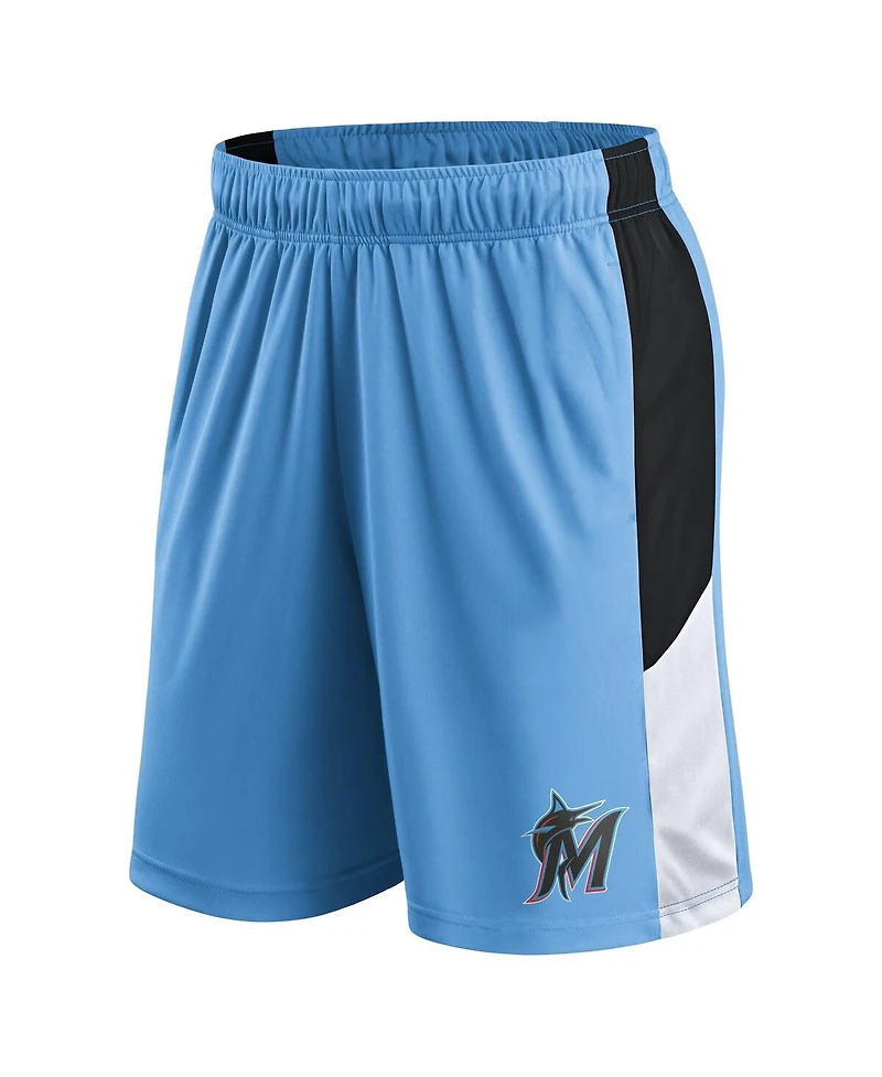 Fanatics Men's Blue Miami Marlins Primary Logo Shorts