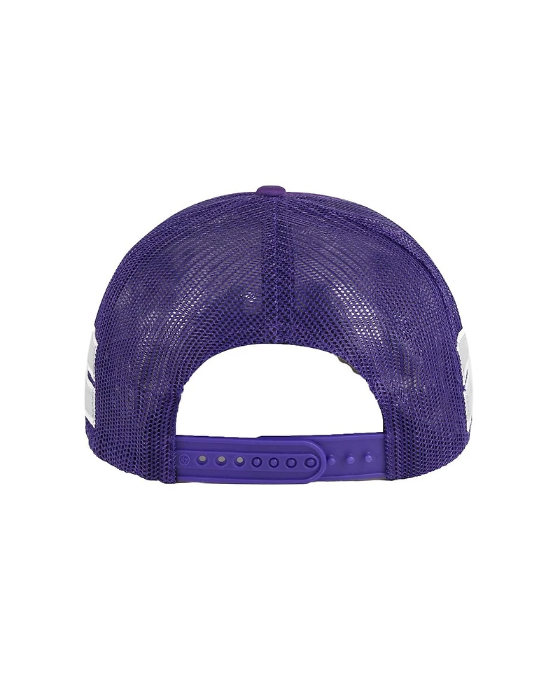 '47 Brand Men's Purple Kansas State Wildcats Sideband Trucker Adjustable Hat
