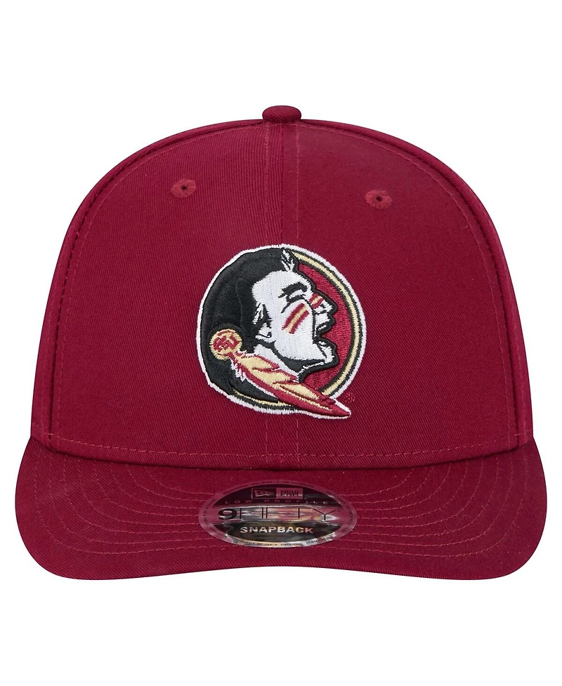 New Era Men's Garnet Florida State Seminoles Low Profile 9FIFTY Adjustable Hat
