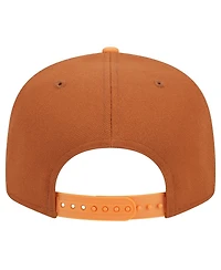 New Era Men's Brown Athletics Spring Color Two-Tone 9FIFTY Snapback Hat