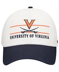 '47 Brand Men's White Virginia Cavaliers Gridiron Clean Up Adjustable Hat