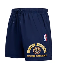 Pro Standard Men's Navy Denver Nuggets Area Code Shorts